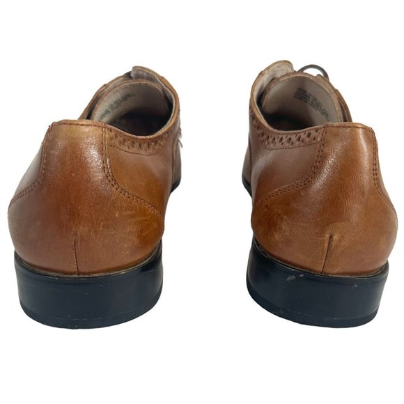 Stacy Adams Mens Dress Shoes Size 7.5M Leather Upper & Linings 24738-221 Brown - Picture 3 of 9